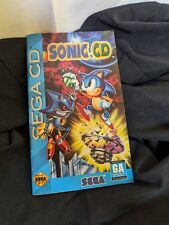 Sonic CD (Sega CD, 1993) Apenas Manual com Reg Card! comprar usado  Enviando para Brazil