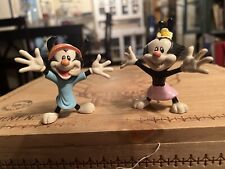 Vintage Wakko and Dot 3" Figures 1994 Animaniacs Warner Bros Dakin RARE 90’s Toy, used for sale  Los Angeles