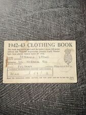 Ww2 1942 clothing for sale  PRESTON
