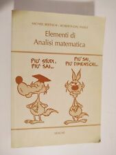 Elementi analisi matematica usato  Bologna