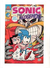 Sonic the Hedgehog #1 quase perfeito 9,4 alta qualidade Archie Adventure Series quadrinhos CHAVE Robotnik comprar usado  Enviando para Brazil