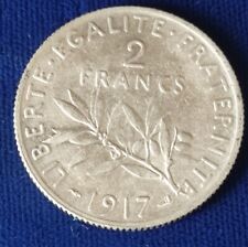 Francs semeuse 1917 d'occasion  La Chapelle-en-Serval