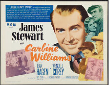 Cartaz original do filme CARBINE WILLIAMS MGM 22x28 James Stewart/Jean Hagen comprar usado  Enviando para Brazil