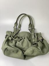 Makowsky green leather for sale  SOUTH MOLTON