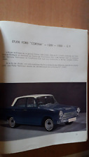 Ford cortina 1200 d'occasion  France