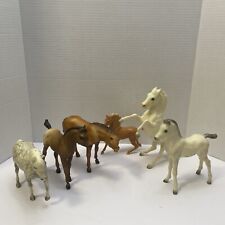 Vintage Plastic Horse Toy Lot Of 6 for sale  Shipping to South Africa