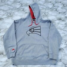 Sudadera con capucha Nike SB Zoom P-Rod IV talla L Paul Rodríguez gris rojo lectura, usado segunda mano  Embacar hacia Argentina