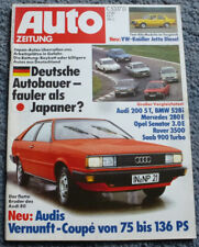 Auto Zeitung 17/1980 Audi Coupe, 200 5T, Mercedes 280 E, Saab 900 turbo, Senator segunda mano  Embacar hacia Argentina