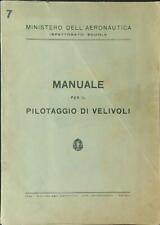 Manuale per pilotaggio usato  Italia