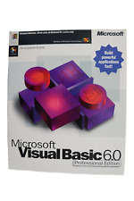 Microsoft Visual Basic Professional 6.0 PRO 6 SP2 Windows 98 7 8 10 11 203-00768 segunda mano  Embacar hacia Argentina