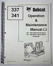 Usado, Bobcat 337 341 Mini Escavadeira Operação Manutenção e Manual #6903162 comprar usado  Enviando para Brazil
