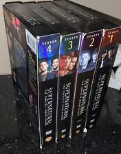 Conjuntos de DVD Supernatural~Temporada 1, Temporada 2, Temporada 3, Temporada 4~ Temporadas 1-4, usado comprar usado  Enviando para Brazil