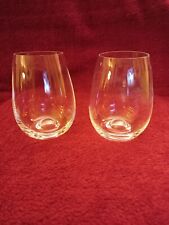 Pair dartington crystal for sale  HUDDERSFIELD