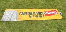 Marshall tyres banner for sale  NOTTINGHAM
