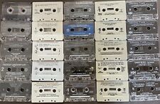 CHOICE LOT OF 1 TO 50 CASSETTE TAPES FOR CRAFTS, REPURPOSE OR PARTY DECORATIONS, used for sale  Shipping to South Africa