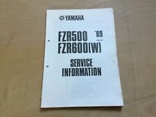 fzr 600 manual for sale  GRAVESEND