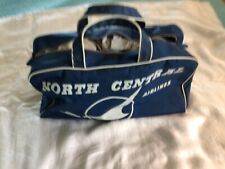 Bolsa de mão vintage North Central Airlines limpa, usado comprar usado  Enviando para Brazil
