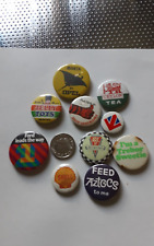 Vintage advertising button for sale  GRANGEMOUTH