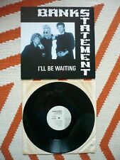 Usado, Genesis / Tony Banks Bankstatement I'll Be Waiting 12" Vinyl UK 1989 Single EXC segunda mano  Embacar hacia Mexico