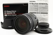 Sigma AF 17-70mm F/2.8-4 DC OS Macro HSM for Nikon F [N Mint] w/Box,Hood Y1398 na sprzedaż  Wysyłka do Poland