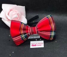 Tartan bow tie for sale  POOLE