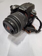 Sony SLT-A33 Digital Camera With Zoom Lens 18-55mm With Battery Used Working segunda mano  Embacar hacia Mexico