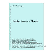 Cadillac. Operator's Manual. na sprzedaż  Wysyłka do Poland