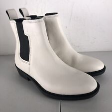 Uggs White Leather Waterproof Emmeth Jasmine Boots Womens Size US 5.5 Shoes for sale  Shipping to South Africa