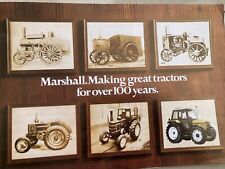Marshall tractors brochure for sale  HITCHIN
