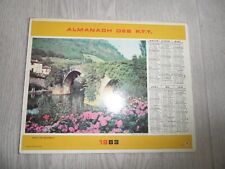 Ancien calendrier almanach d'occasion  Tincques