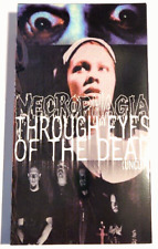 NECROPHAGIA Through Eyes of the Dead VHS Cassette Killjoy Anselmo Death Metal segunda mano  Embacar hacia Argentina
