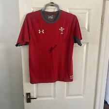 wales signed rugby shirt for sale  PORTH