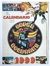 Goldrake calendario poster usato  Milano