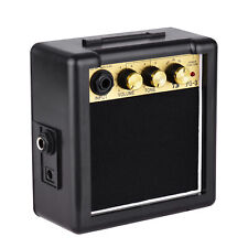Mini amplificador de guitarra elétrica 3W pequeno amplificador de guitarra alto-falante de prática desktop V6G0 comprar usado  Enviando para Brazil