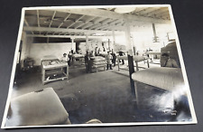Usado, Foto vintage de 8 x 10 empleados de fábrica colchón segunda mano  Embacar hacia Argentina