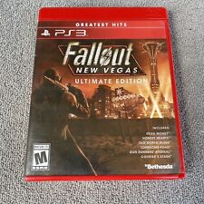 Fallout New Vegas Ultimate Edition Greatest Hits PS3 Red Playstation for sale  Shipping to South Africa