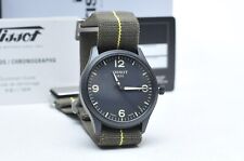 Relógio masculino Tissot 42mm aço inoxidável preto revestimento PVD quartzo (T1164103706700) comprar usado  Enviando para Brazil