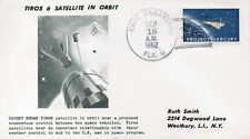 TIROS 6 satellite launch day SARZIN Space cover Cape Canaveral 18 Sept 1962 RARE comprar usado  Enviando para Brazil