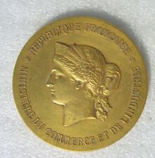 Medaille republique francaise d'occasion  Plombières-lès-Dijon