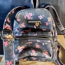 Steve Madden pequena bolsa de livro floral mini mochila bolsa de bolso comprar usado  Enviando para Brazil