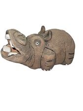 Hipopótamo vintage Casals of Peru cerâmica muito detalhado comprar usado  Enviando para Brazil