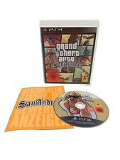 ⚡PS3 GTA Grand Theft Auto San Andreas Sony PlayStation 3 Retro gra HD Rzadka⚡ na sprzedaż  Wysyłka do Poland