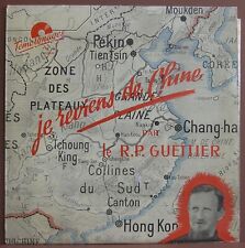 R.P. GUETTIER - Je reviens de Chine - EP - 10" - Document - Témoignages - FR d'occasion  Expédié en Belgium