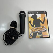 MICRÓFONO USB LOGITECH KARAOKE REVOLUTION PS2 PLAYSTATION 2 Con Juego segunda mano  Embacar hacia Argentina