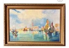 Vintage oil canvas for sale  Stamford