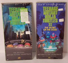 Teenage Mutant Ninja Turtles 1 & 2 Secret of the Ooze Soundtrack CD LONGBOX NOVO comprar usado  Enviando para Brazil