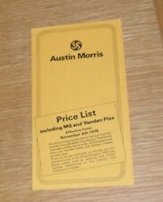 Austin morris price for sale  FAREHAM