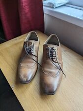 Leather brogues brown. for sale  WELLINGTON