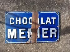 Plaque émaillée chocolat d'occasion  Saint-Etienne
