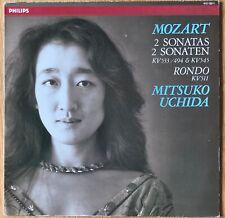 Mitsuko Uchida Mozart 2 Piano Sonatas Classical Vinyl Record LP 412 122 1 NM segunda mano  Embacar hacia Argentina